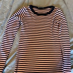 randy melville pink and black long sleeve